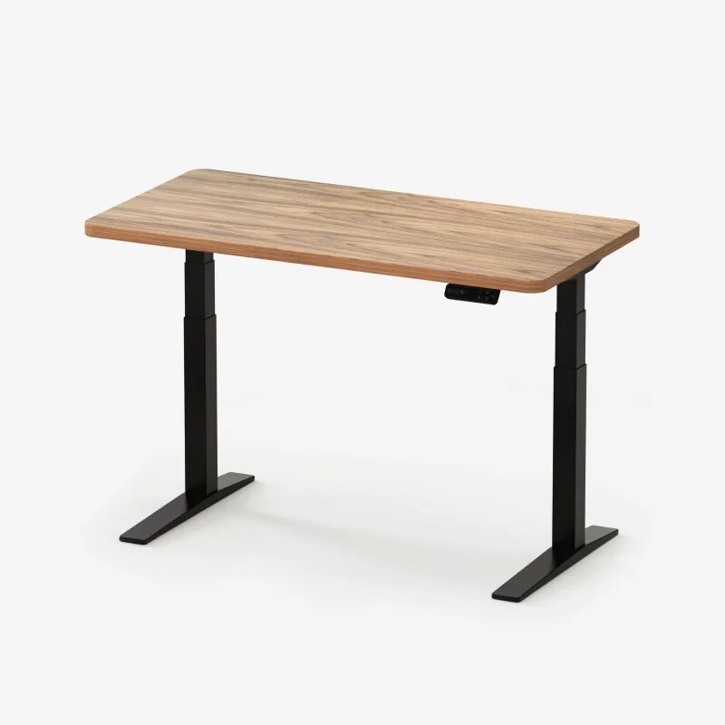 FlexiSpot walnut-top dual-motor standing desk